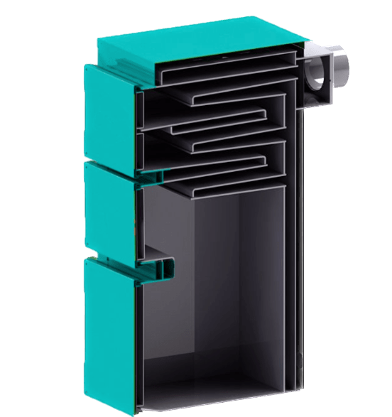 GTH ECO Plus Klasa 5 Ekogroszek - widok z boku